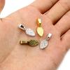 15x5mm 21x7mm 40pcs Antique Silver Plated/Bronze/Gold Colors Bail Connectors Handmade Charms Pendant:DIY for bracelet necklace