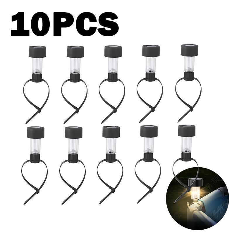 Solar LED Pool Lights Waterproof Ground Lights for Swimming Pool Fence Decorative Lighting Backyard Safety Accessories Lights