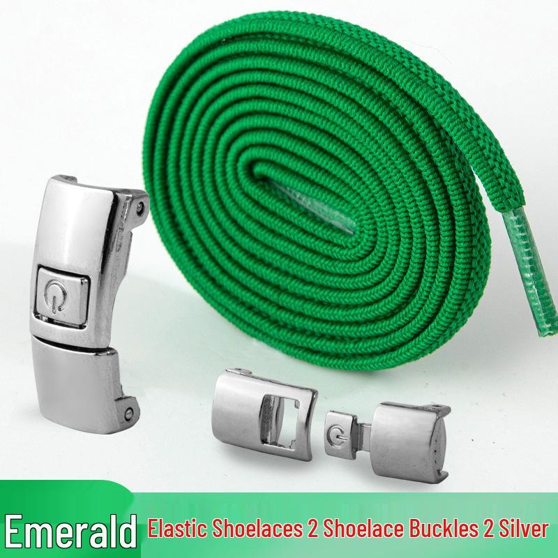 Mesh No-Tie Shoelaces with Interlock Buckle for Men & Women