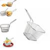 Portable Mini Fryer Mesh Basket For Snacks Deep Fry For Perfectly Crispy Fries Chicken More!