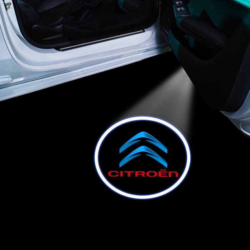

Car Door Welcome Lights Laser Projector Logo Wireless Car HD Courtesy Lamp For Citroen C2 C3 C4 C5 X7 C8 C4L DS3 DS4 DS5LS DS6