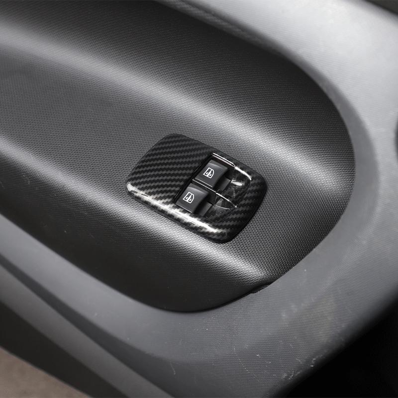 Carbon Fiber Car Interior Decoration Modification Cover Sticker For Benz Smart 453 Fortwo 2015- Car Styling Accessories