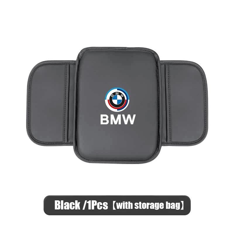 

Car Sticker 2025 Hot Car Center Console Arm Rest Protector Leather Car Armrest Box Pad Storage Pocket For BMW 50th M3 M4 M5 G42