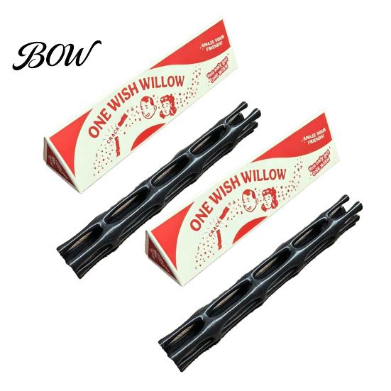 Portable Luck Charms One Wish Willow Stick with Box, 3D Printed Wishing Wish-Making Snap Stick, Ritualistic Setting Tools Breakable Magic Charm