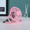 Mini Fan Quiet Stable Base Strong 4 Blades Wind Easy To Carry Cooling