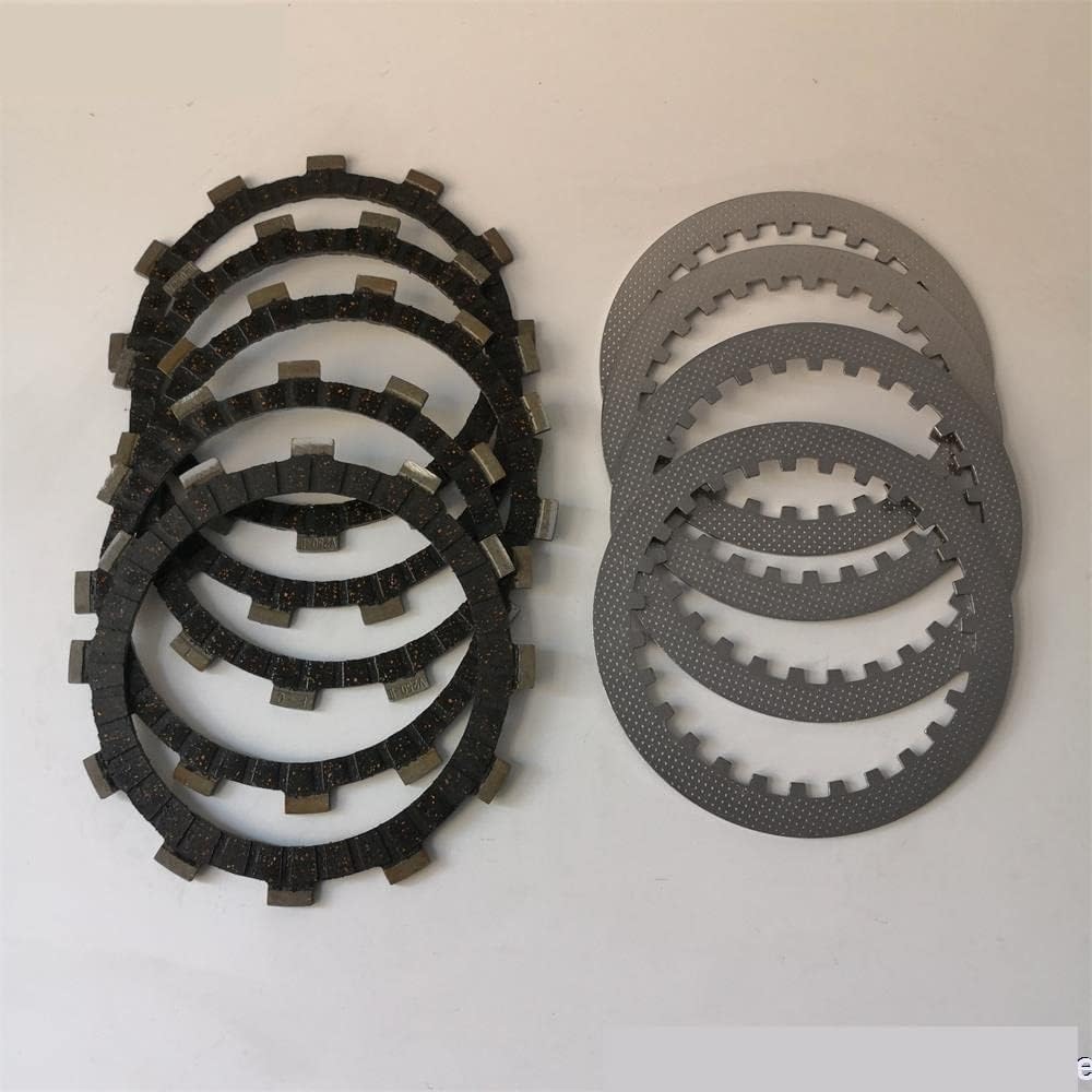 Clutch Friction Plates &A; Steel Driven Plates compatible with Keeway Supershadow Cruiser Dorado Blackster V-thunder COLT 250 QJ2V49FMM (Component),