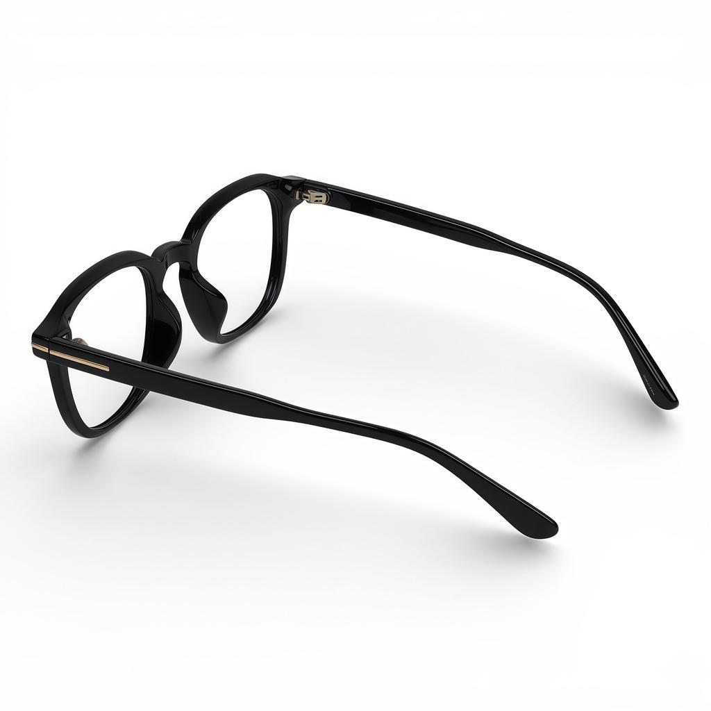 Adije Zuren (Black) La1054 Horn-Rimmed Eyeglass Frames
