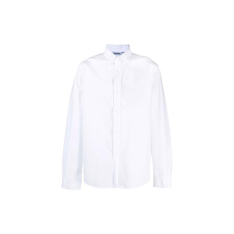 KENZO Shirts Men's White Moderate Other FB65CH4001LA-01