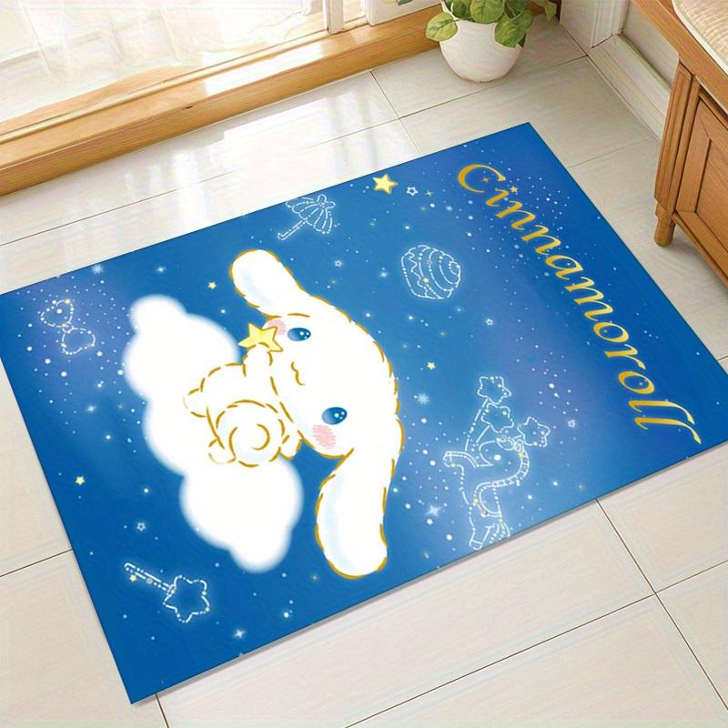

1 шт. Коврик Cinnamoroll «Звездное небо» - Милый мультяшный декор для дома, офиса, уличный ковер, Идея подарка Ideaz101 60cm by 90cm