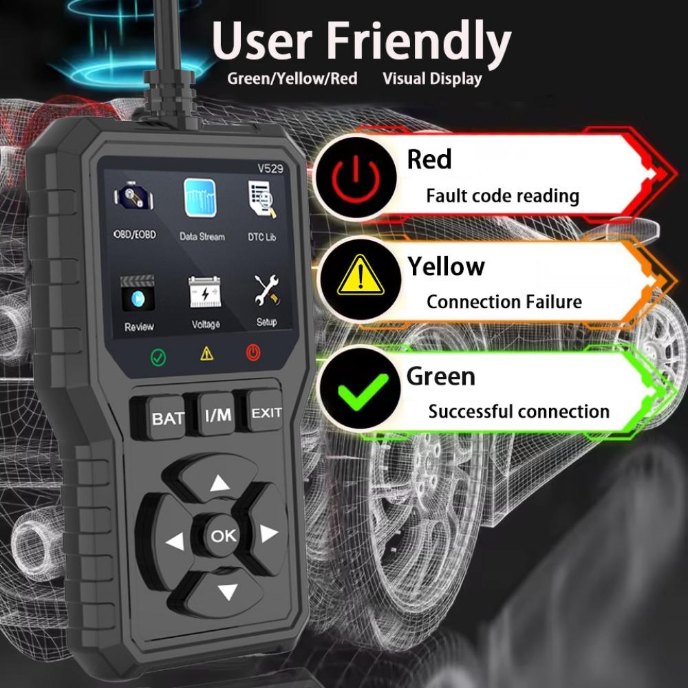 Car Fault Detector Obd2 Engine Detection Tool OBD Diagnostic Tool, Car Detector OBD