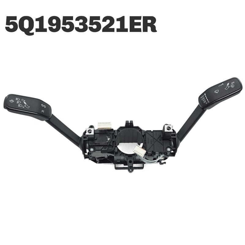 Ac29-Steering Column Wiper Turn Signal Switch 5Q1 953 521ER 5Q1953521ER For VW Passat T-Roc CC Variant Steering Wheel Handle