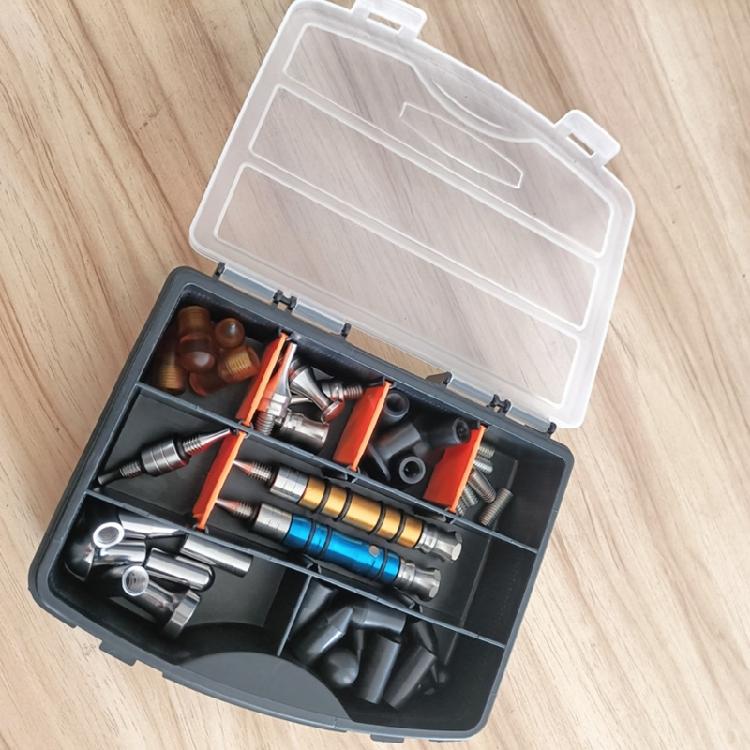 34pcs Car Body Knocking Down Pen Car Dent Professional Tap Down Pen Sheet Metal Dent Repair Leveling Pen Repair Tool