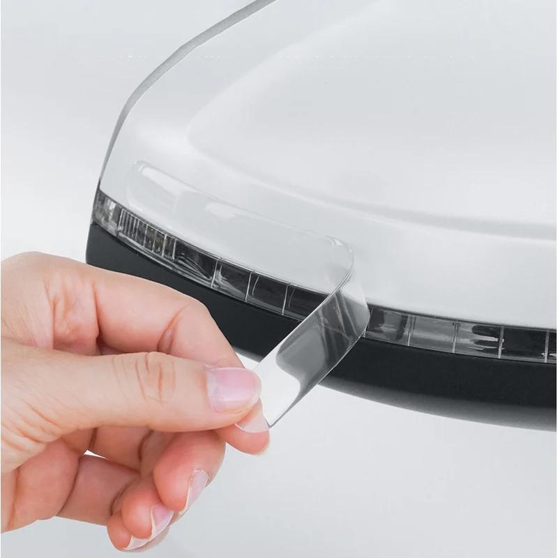 8ks Priehľadná fólia na ochranu rukovätí dverí auta proti poškriabaniu Nálepka pre Citroen C1 C2 C3 Grand C4 Picasso C4L VTS C-ELYSEE
