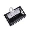 Clear Plastic Soap Dish With Not Slip Base Modern Bathroom Planner Ventilation Cavities For Quick Drying Easy To Clean Permanent Plan