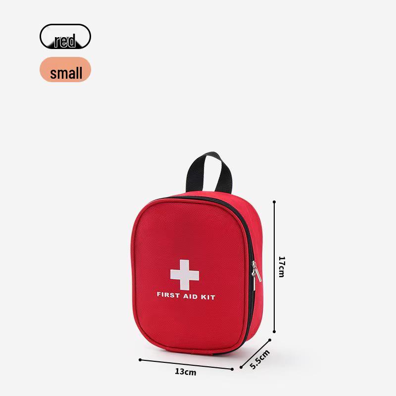 Portable Oxford Cloth First Aid Kit - Travel, Car & Outdoor Emergency Medical Bag