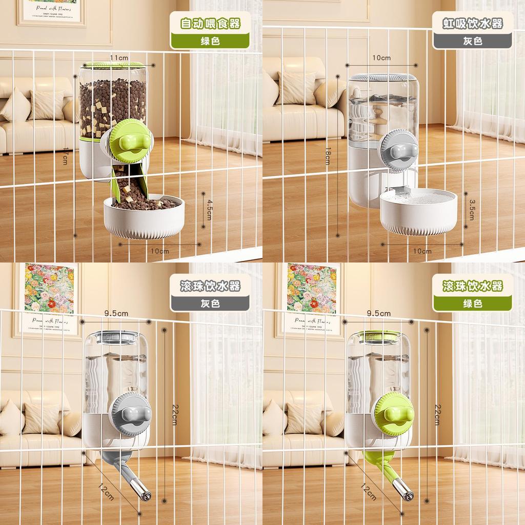 Distributore d'acqua da appendere per animali domestici ad alta capacità per gatti, per uso domestico e da viaggio