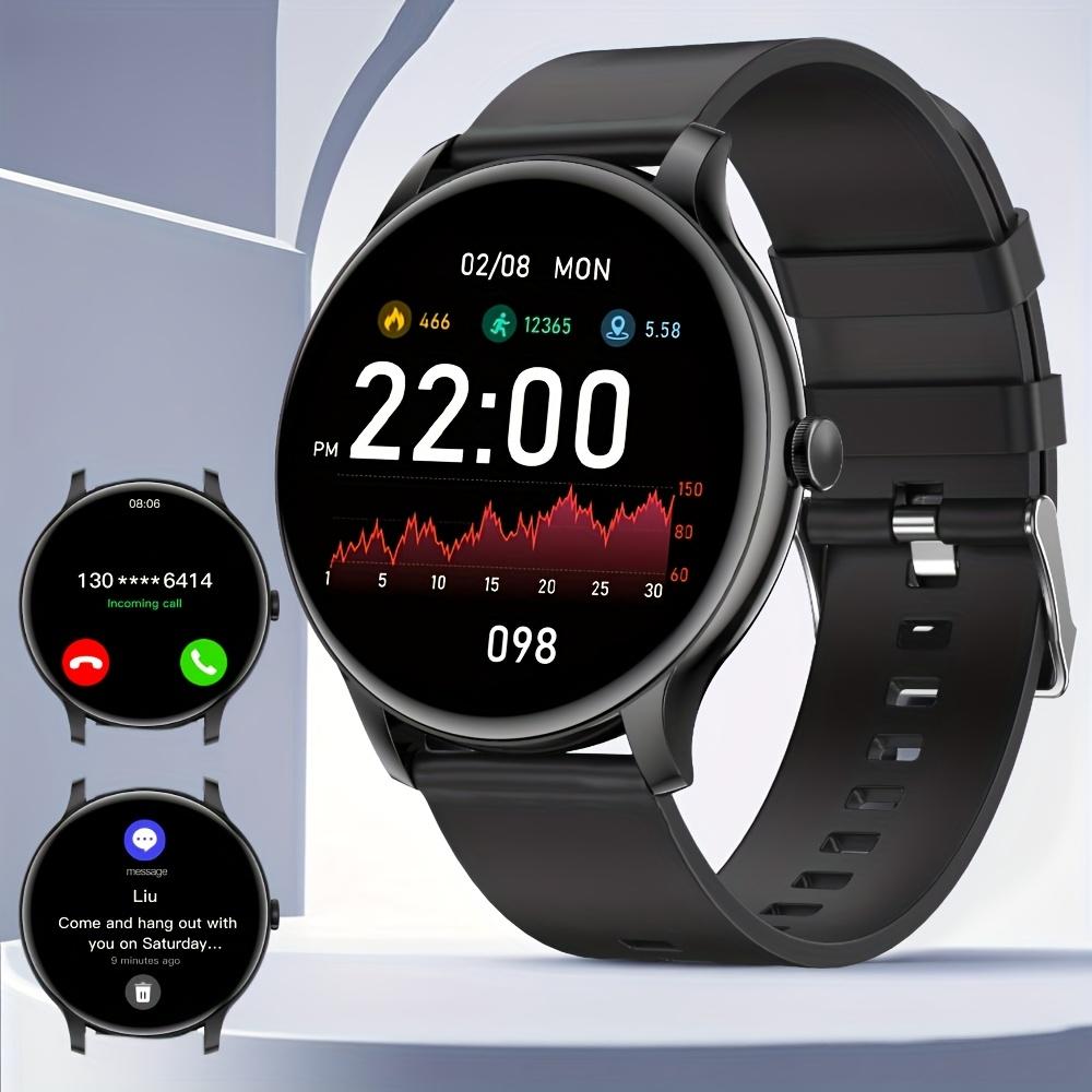 

New Smart Watch Bluetooth Talk 1.52-inch Touch Screen Men s Sports Watch Smart Watch Women s Holiday Gift чорний