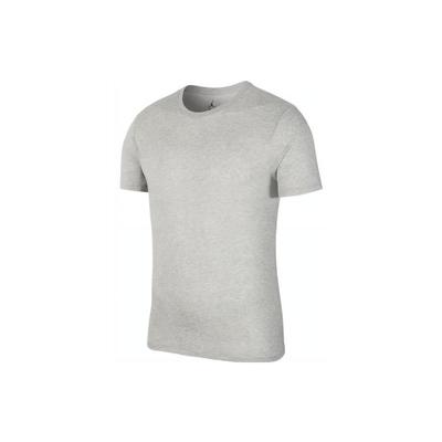 Dri-Fit Einfarbig Schnelltrocknend Rundhals Kurzarm T-Shirt Herren Oberteile Grau 743037-063
