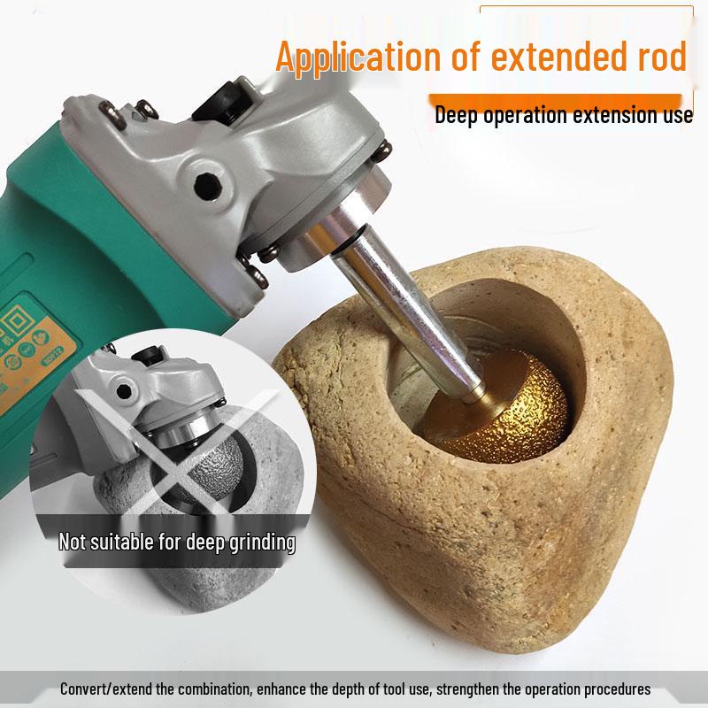 Angle Grinder Extension Shaft Adapter for Drill Conversion and Polishing