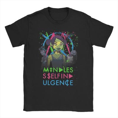 Men TShirts Mindless Self Indulgence Novelty Cotton Tee Shirt Short Sleeve  T Shirts Round Collar Clothing Plus Size