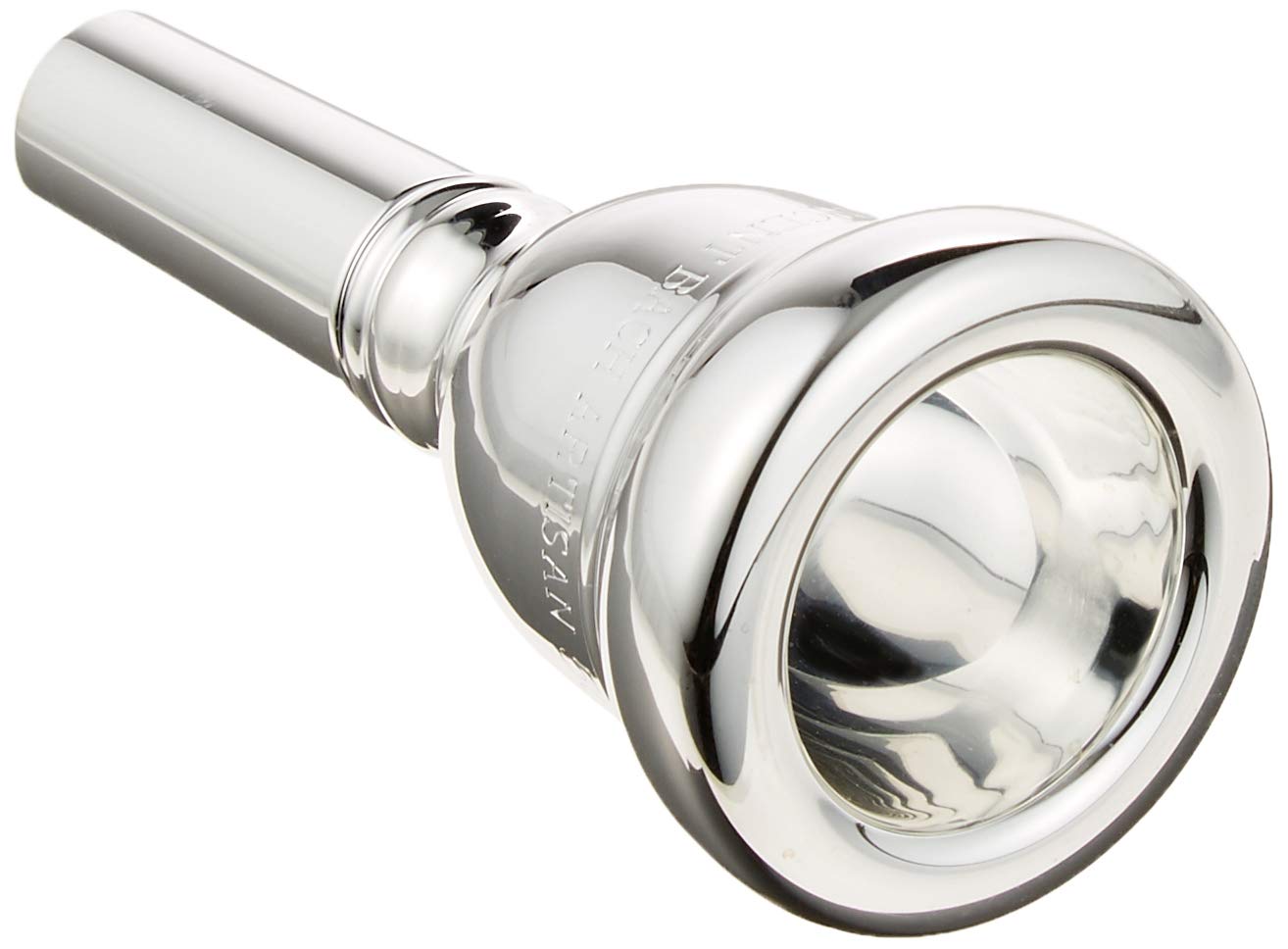 

Bach Bass Trombone Mouthpiece, Artisan (Arisan), 5G, Silver-Plated Finish (for large bore), A4415G2