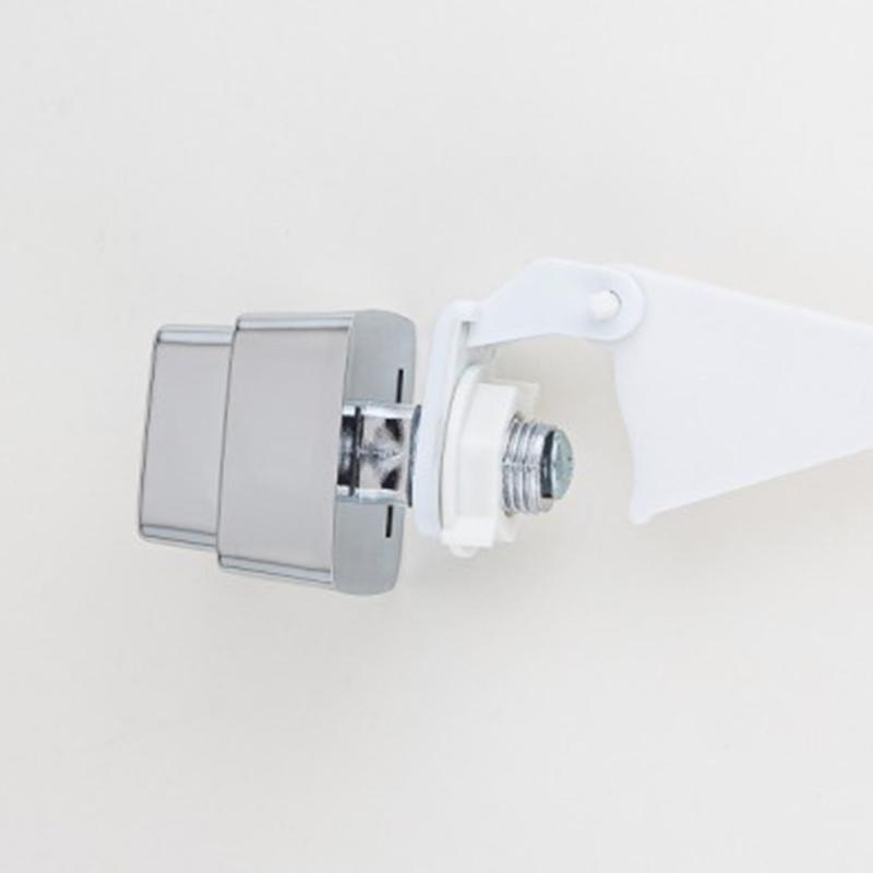 Strong Plastic Side Mount Toilet Flush Handle with Spring Mechanism Trip Levers Replacement for Efficient Water Saving