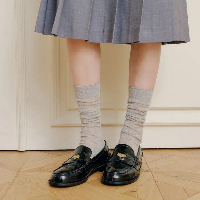 Julie Knit Socks / JULLY KNIT SOCKS_4colors