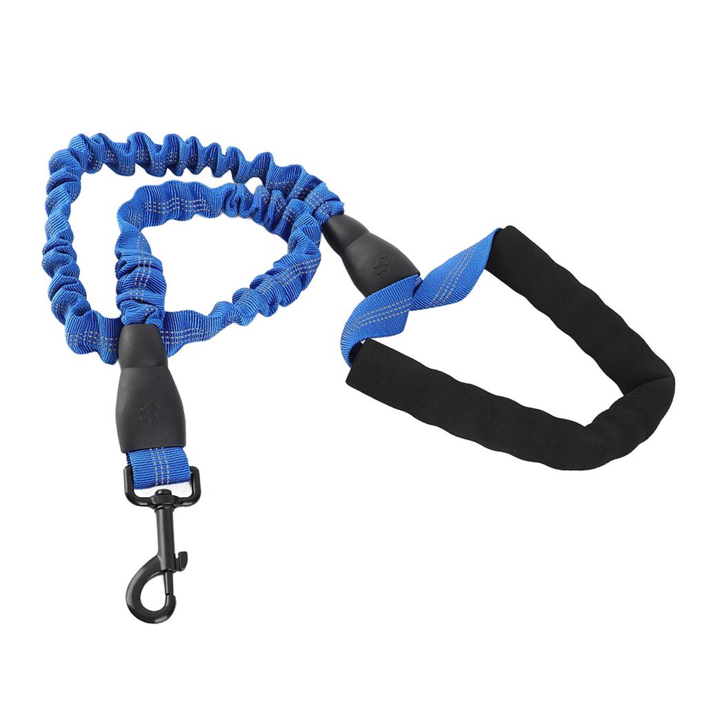 3.28ft Strong Rope Dog Elastic Leash With Comfortable Handle Dog Walking Training Leash(Blue)
