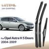 Balais d'essuie-glace Avant Arrière Jeu de Balais d'essuie-glace Pour Opel Astra H 5 portes Hayon 2004-2009 2005 2006 Pare-brise Fenêtre 22"18"12"