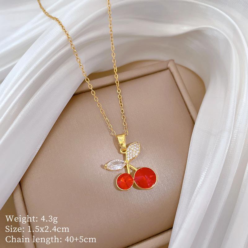 Light Luxury Moon Full Of Diamonds Micro-Inlaid Design Temperament Shining Necklace Female, Simple Pendant