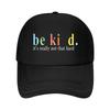 Be Kind Colorful Motivational Wall Sign Mesh Baseball Cap Hip Hop