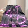 Naruto Pattern Blanket, Cozy Blanket for All-Season Comfort On Sofas, Beds, Office, Car, Camping and Travel