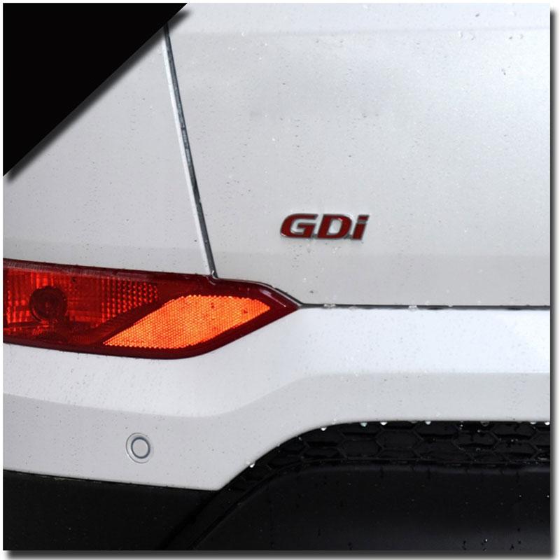 3D Metall T GDI Auto Kofferraum Aufkleber Für ix25 Tucson Shengda Modifiziertes High-End Abzeichen