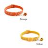1/2/3/4/6pcs Pet Collar With Bell Cartoon Footprint Colorful Dog Puppy Kitten Collar Adjustable Safety Bell Ring Necklace Pet