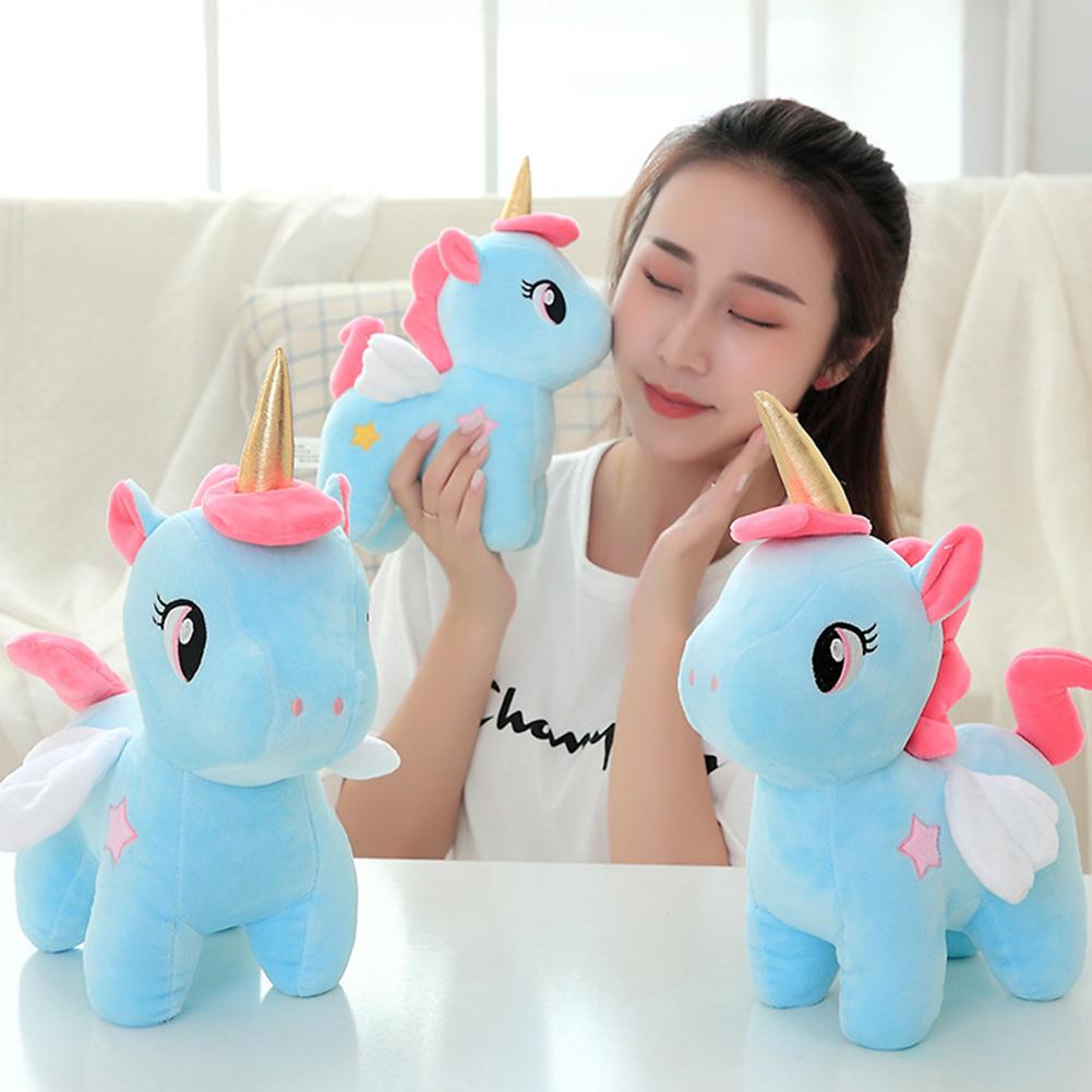10/20/25cm Kawaii Unicorn Plush Toy Soft Stuffed Unicorn Soft Dolls Toys For Children Girl Pillow Birthday Gifts