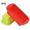 SW-molde rectangular para hornear pan tostado, pastel de silicona, suministros de cocina DIY, utensilios para hornear