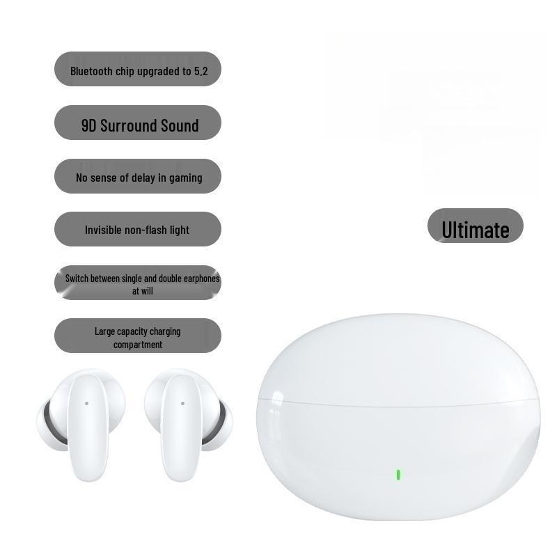 Auriculares Bluetooth Inalámbricos Huawei, Android y Apple - Para Uso Prolongado, Sin Dolor, Diseño Mini con Graves Potentes y Alta Calidad de Sonido