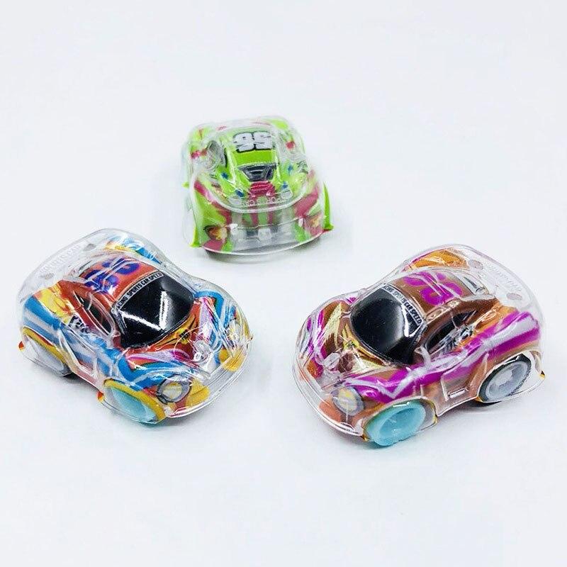12 Pezzi Auto Pull-Back Colorate Trasparenti Mimetica Casuali per Bambini