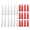Nozzle 12 Pack Ilicone Sealant Sealable Cap Sealant Scraper Tool