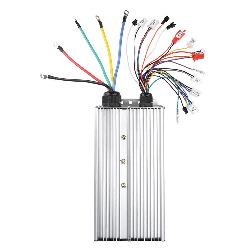 48V 60V 72V 84V 5000W double row 24 tube intelligent brushless controller for BLDC motor/electric bike/ebike/tricycle/motorcycle