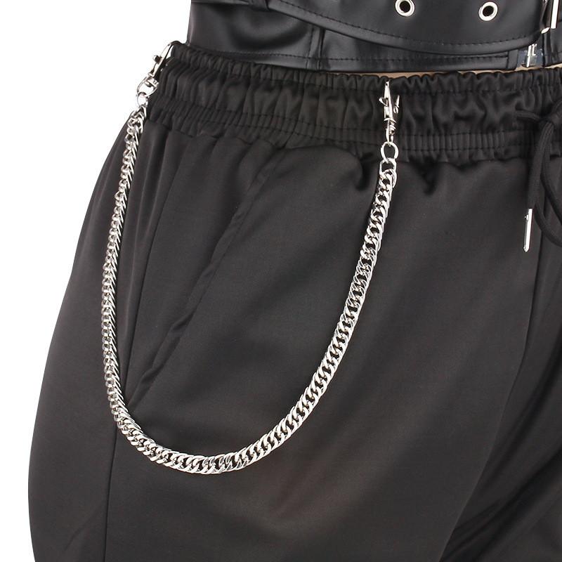 Hip Hop Black Metal Taillenkette Mit Clip Für Männer Und Frauen Sommer Accessoires