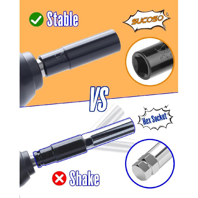 7 Spline Lug Nut Key, 1/2" Drive Impact Socket Fit For M14X1.5 M14X2.0 9/16-18 Aftermarket Lugnuts, Thin Walled Design Spline Socket For Easy Removal