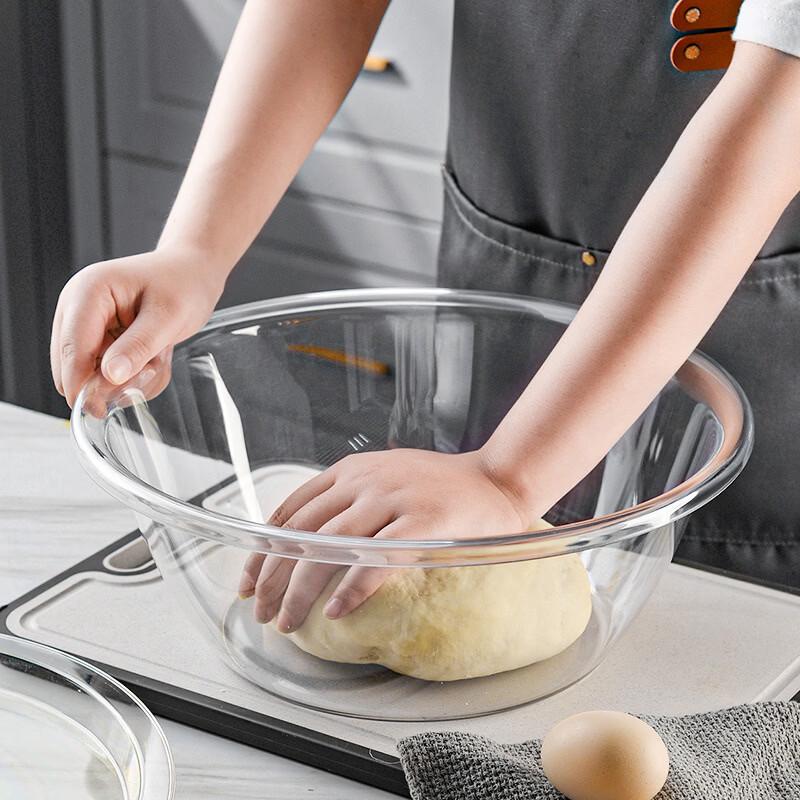 Food-Grade Non-Stick Dough Mixing Bowl with Lid