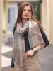 Imitation Cashmere Women Scarf Winter Ladies Preppy Style Vintage Plaid Scarve Pashmina Tassel Mujer Foulard Bufanda Wrap Shawl
