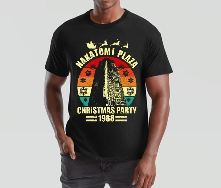 Nakatomi Plaza Christmas Party 1988 T-Shirt S-5XL Q9458 Unisex T-Shirt XXL