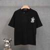 DT83 CHROME HEARTS Sommer Neu Hohe Qualität Baumwolle Rundhals Locker Große Größe Herren und Damen T-Shirt Partner T-Shirt