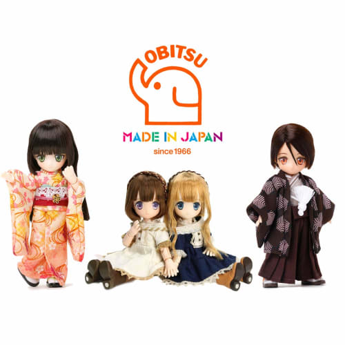 Obitsu Doll 11cm Head 11-01 (1 Piece) White