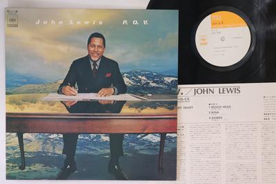LP Record JOHN LEWIS  POV SOPO93 CBS SONY 1975 Japan Jazz Used