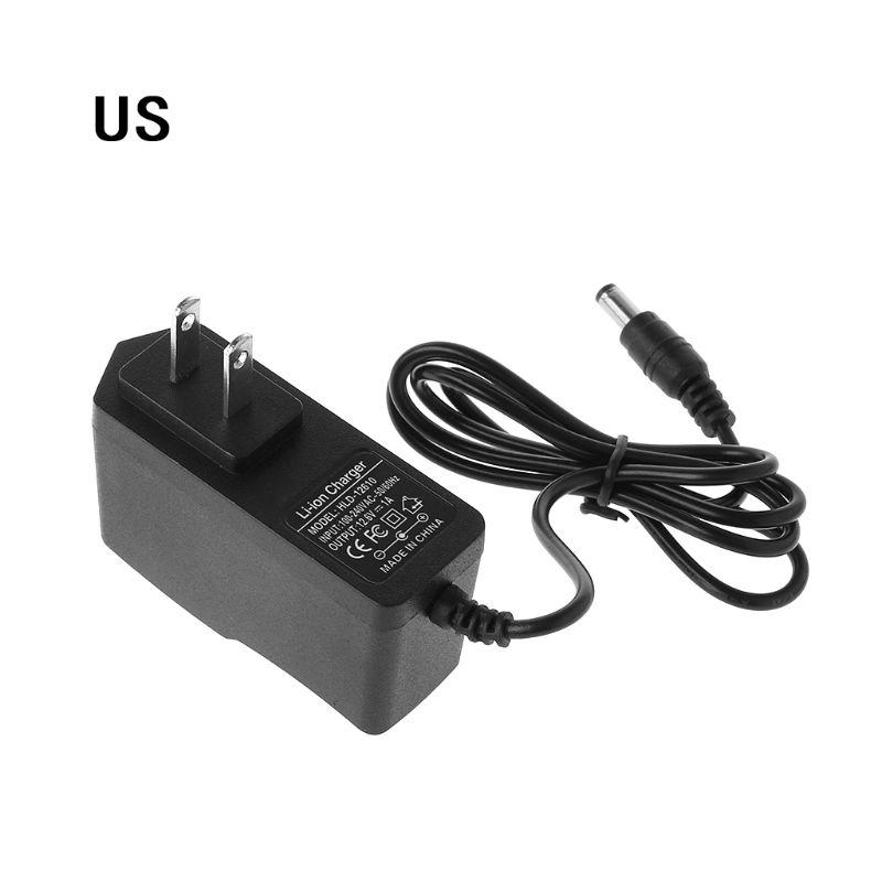 EU/US Plug Lithium Battery Charger 18650/Polymer Battery Pack Charger With Wire Lead CD