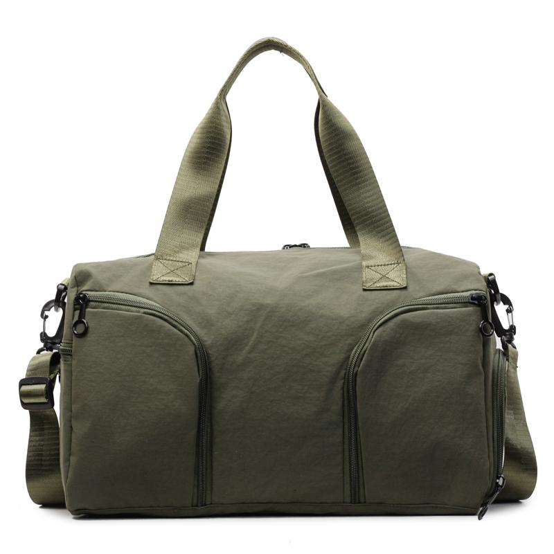 Short Distance Travel Bag Women's Large Capacity Handbag Men's Sports Bag Dry And Wet Separate Duffel Bag